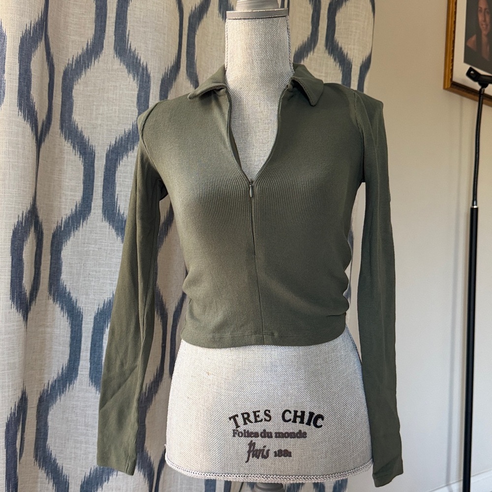 Abercrombie Collared Top